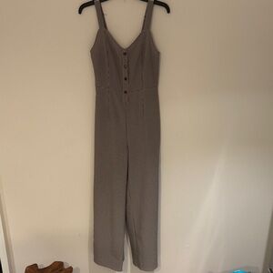 Sadie and Sage Women's Checkered Jumpsuit